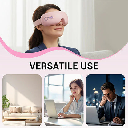 👓 50% OFF NOW ! 🎵 Smart Music Eye Massager with Heat – Soothing Vibration, Bluetooth Connectivity & Portable Design 😌