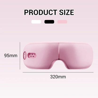 👓 50% OFF NOW ! 🎵 Smart Music Eye Massager with Heat – Soothing Vibration, Bluetooth Connectivity & Portable Design 😌