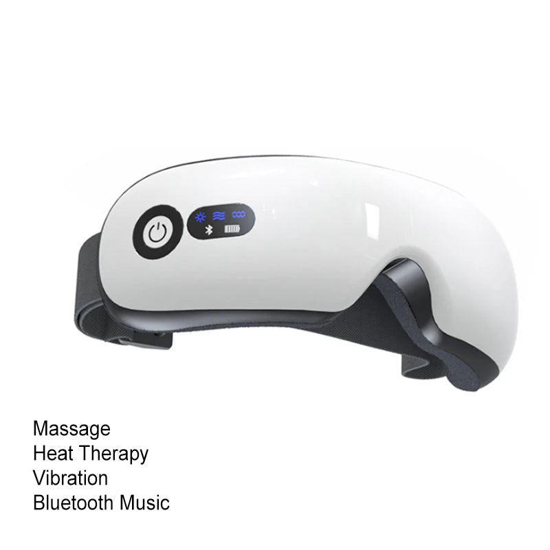 👓 50% OFF NOW ! 🎵 Smart Music Eye Massager with Heat – Soothing Vibration, Bluetooth Connectivity & Portable Design 😌