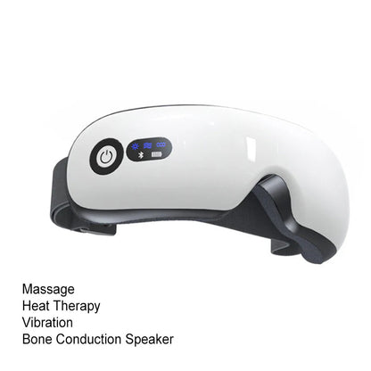 👓 50% OFF NOW ! 🎵 Smart Music Eye Massager with Heat – Soothing Vibration, Bluetooth Connectivity & Portable Design 😌