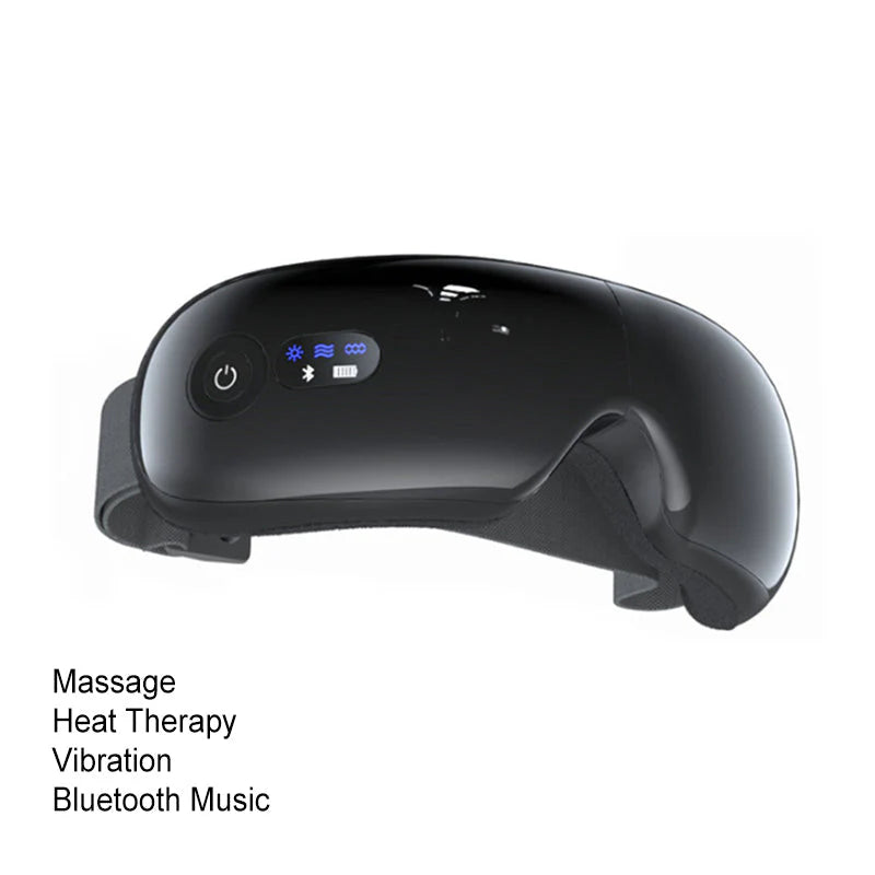 👓 50% OFF NOW ! 🎵 Smart Music Eye Massager with Heat – Soothing Vibration, Bluetooth Connectivity & Portable Design 😌