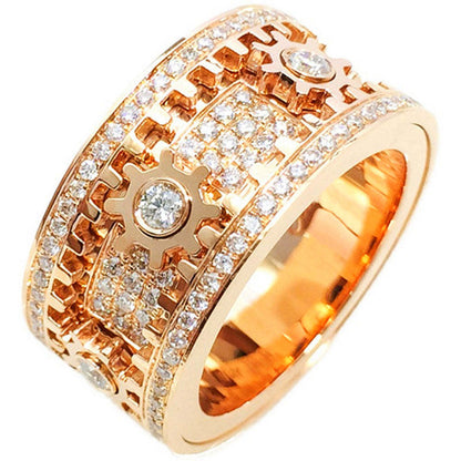 50% OFF 🎁HANDMADE DIAMOND ORNATE GEOMETRIC 3D BAND RING (BUY 2 FREE SHIPPING)