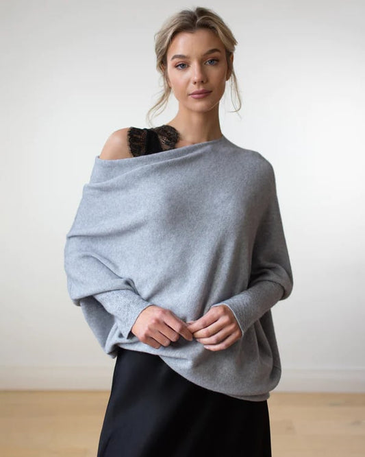 💥New Hot Sales - 70% OFF💥 Asymmetric Draped Jumper