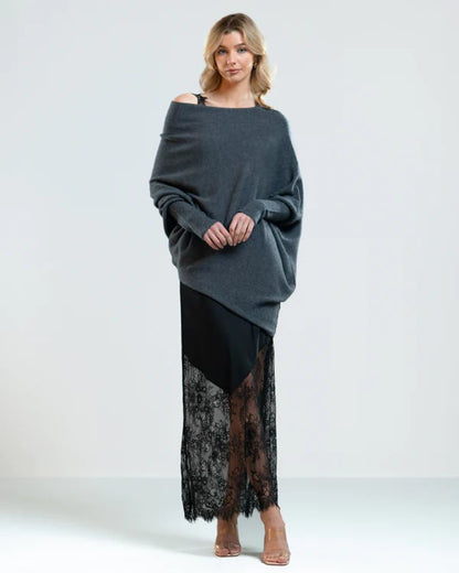 💥New Hot Sales - 70% OFF💥 Asymmetric Draped Jumper