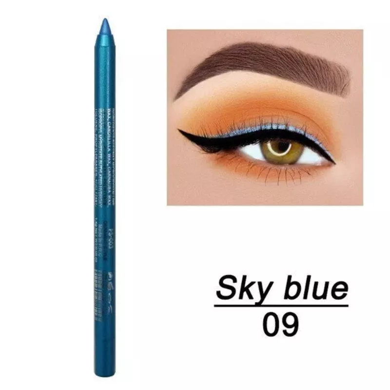 Long lasting colored eyeliner