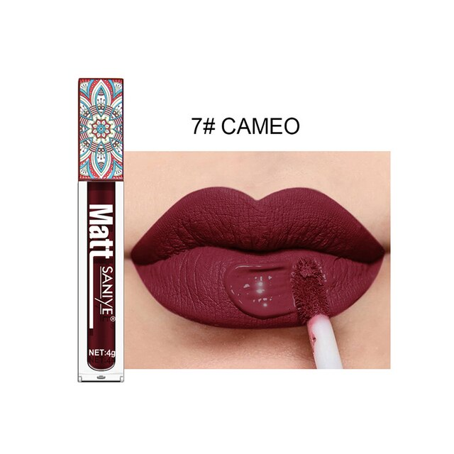 WATERPROOF LONG LASTING MATTE LIQUID LIPSTICK