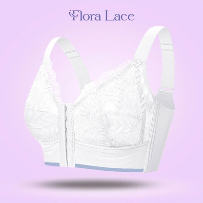 Front Closure Wireless Support Bra