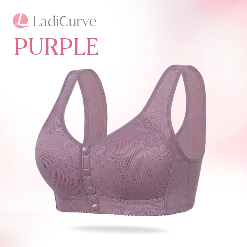 Womens Cotton Front Buckle Bra