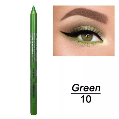 Long lasting colored eyeliner