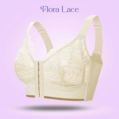 Front Closure Wireless Support Bra