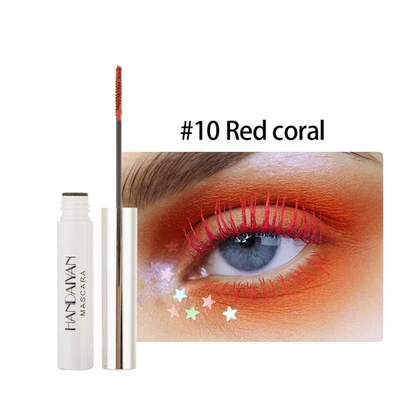 12 Colors Colorful Mascara