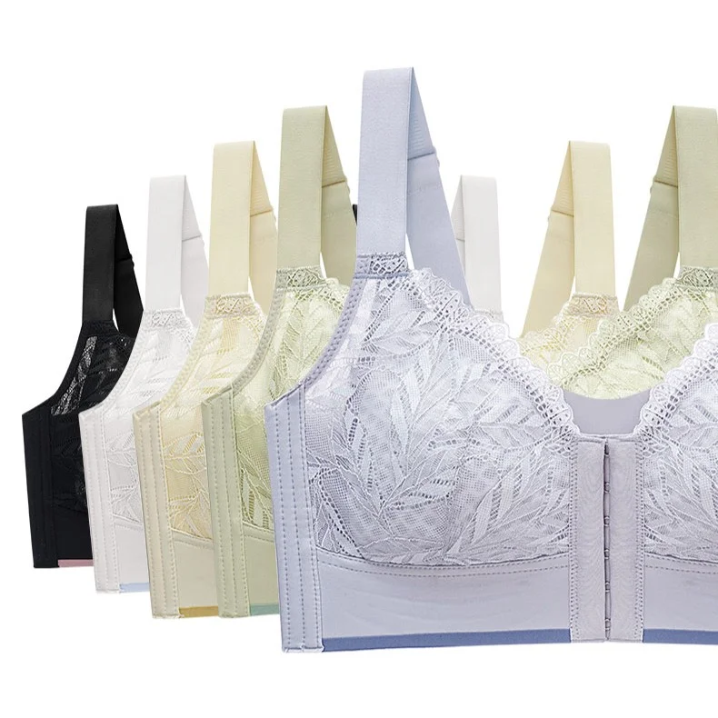 Front Closure Wireless Support Bra