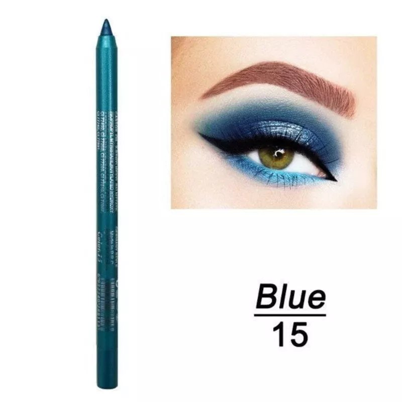 Long lasting colored eyeliner