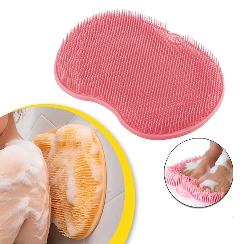 Summer Hot Sale-Shower Foot & Back Scrubber Massage Pad