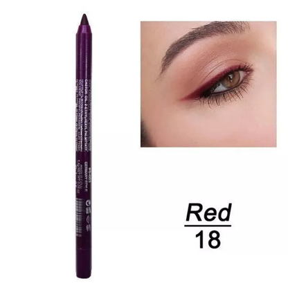 Long lasting colored eyeliner