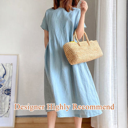 Japanese Style Linen Cotton Dress（🔥Buy 2 Free Shipping🔥）