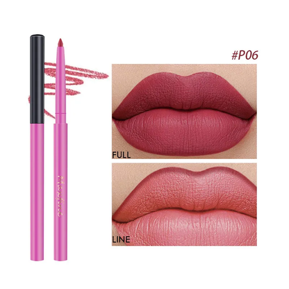 18 color non stick cup waterproof moisturizing long lasting lip liner