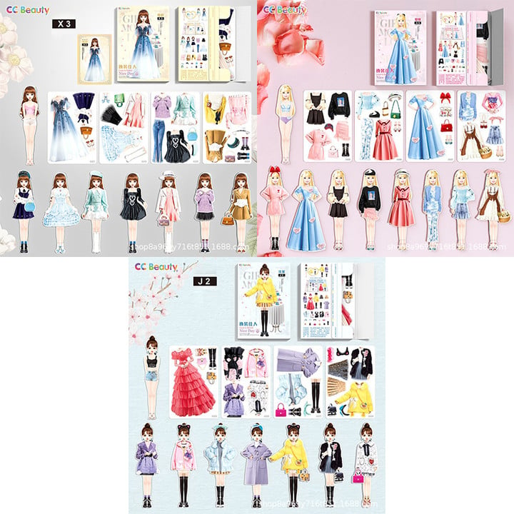 (🎁2024-Christmas Hot Sale🎁)Magnetic Dress Up Baby