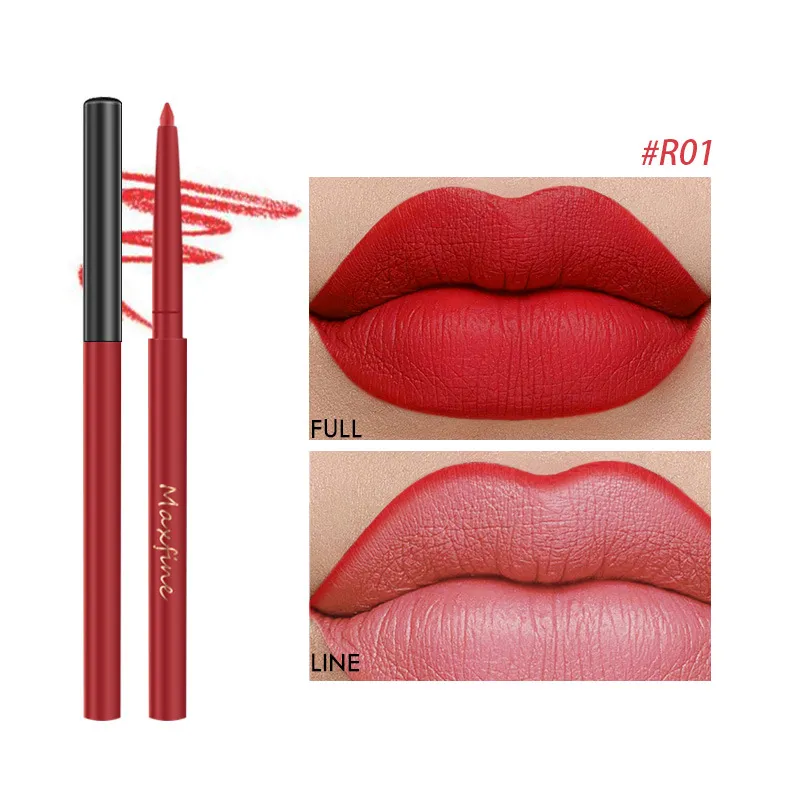 18 color non stick cup waterproof moisturizing long lasting lip liner