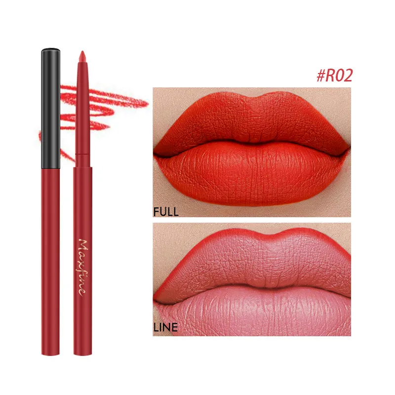 18 color non stick cup waterproof moisturizing long lasting lip liner