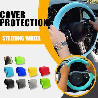 Car Silicone Steering Wheel Cover