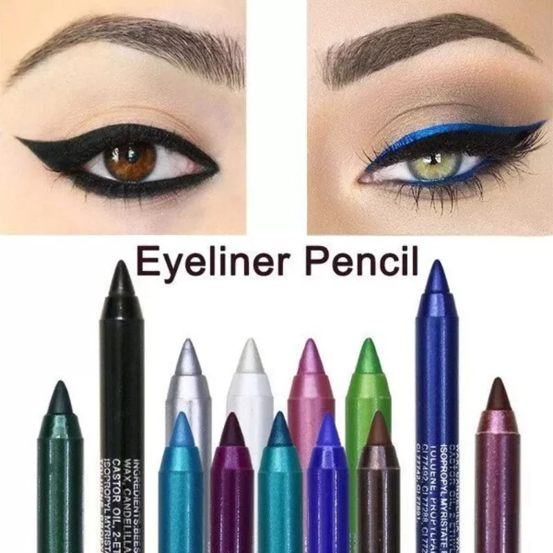 Long lasting colored eyeliner