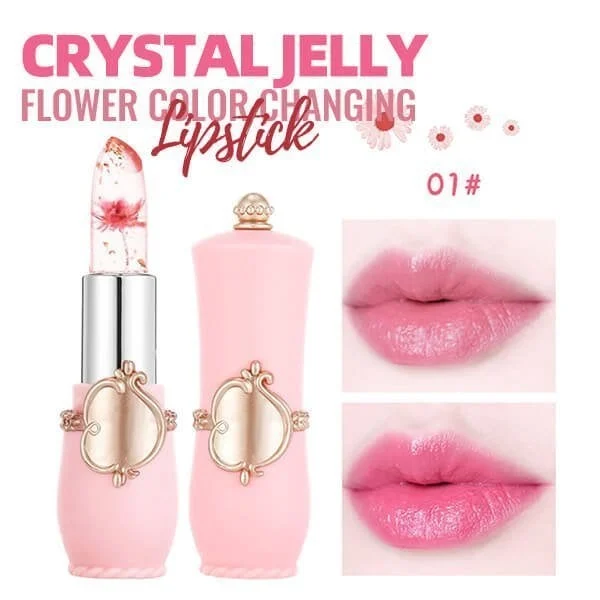 Lápiz labial que cambia de color Crystal Jelly Flower