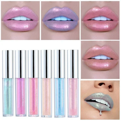 Mermaid Colorful Long Lasting Shiny Color Pearl Shimmer Lipstick