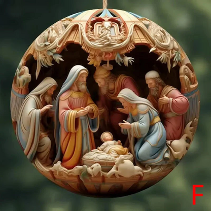 🔥Today's discount 45% off 🔥— Handmade Nativity Christmas ornament