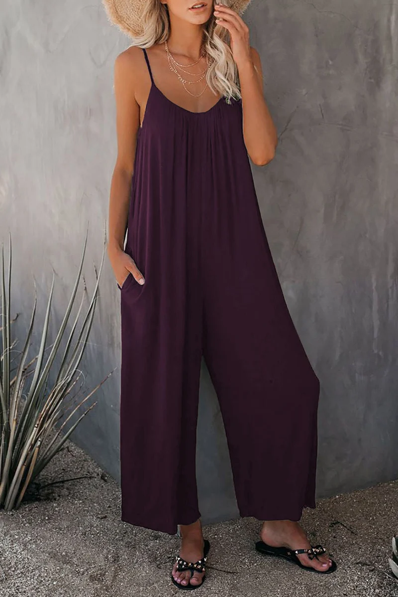 ULTIMATE FLOWY JUMPSUIT WITH POCKETS✨