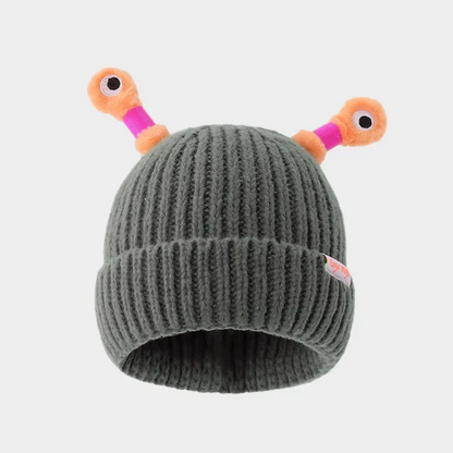 🔥VENTE CHAUDE - 49 % DE RÉDUCTION🔥Hiver Parent-Enfant Mignon Petit Monstre Lumineux Bonnet en Tricot