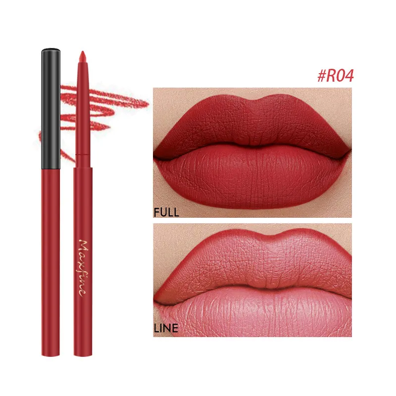 18 color non stick cup waterproof moisturizing long lasting lip liner