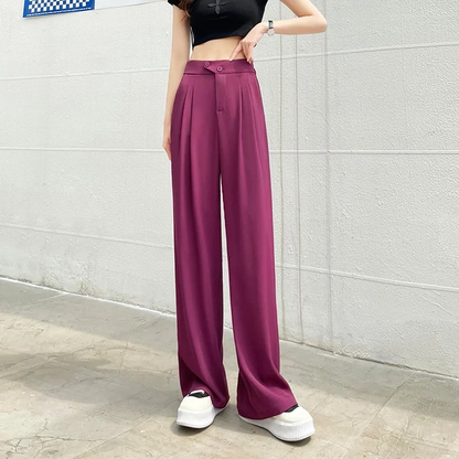 🔥 ComfiChic - Elastic Waist Wide Leg Casual Pants  (Buy 2 Free Shipping)