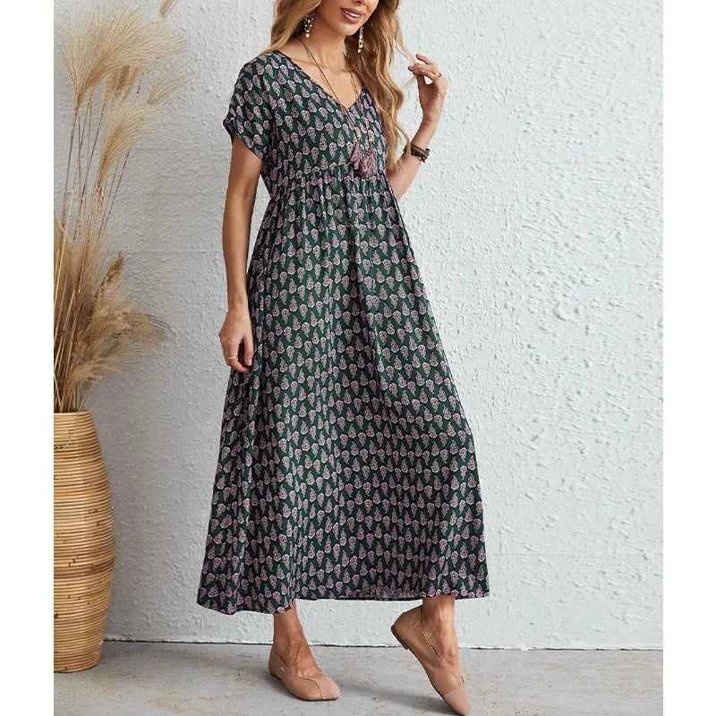 🌸2024 HOT SALE - 49% OFF🌸2024 NEW Vintage V-neck dress