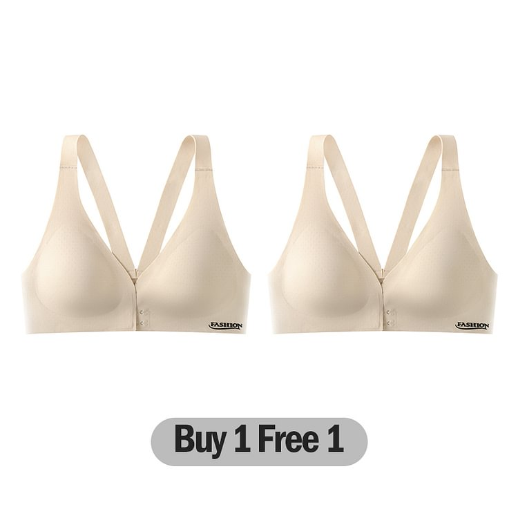 2023 New Front Buckle Wireless Bra