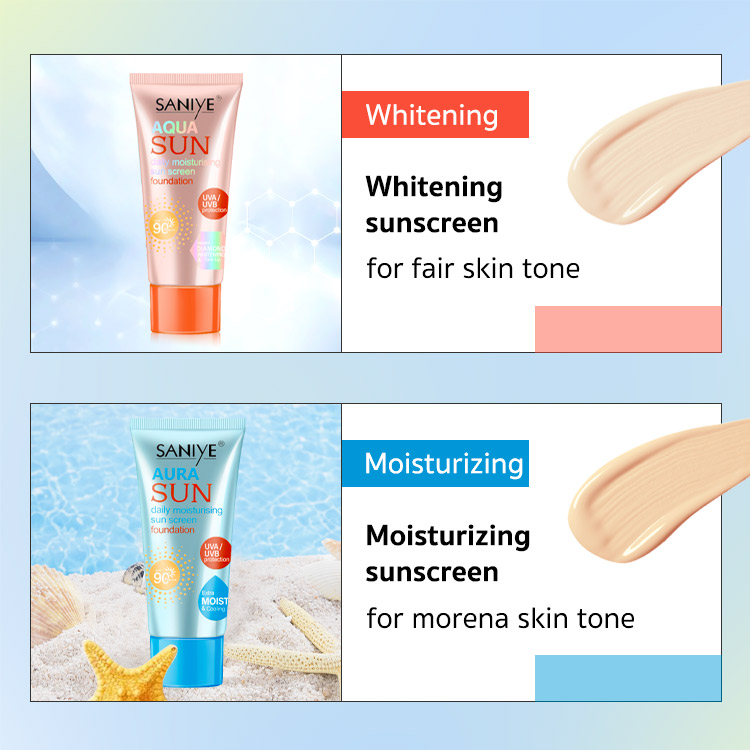 3 in 1 Sun Protect Whitening Radiance Sunblock