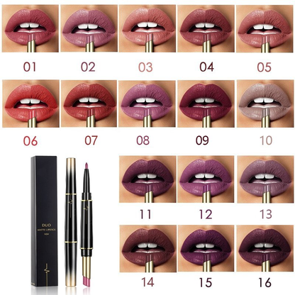 Combo de delineador de labios de 16 colores