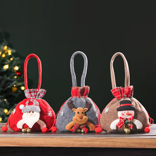 🎉 Promotion du dernier jour - 70 % de réduction 🎉 Sacs cadeaux de Noël pour poupées