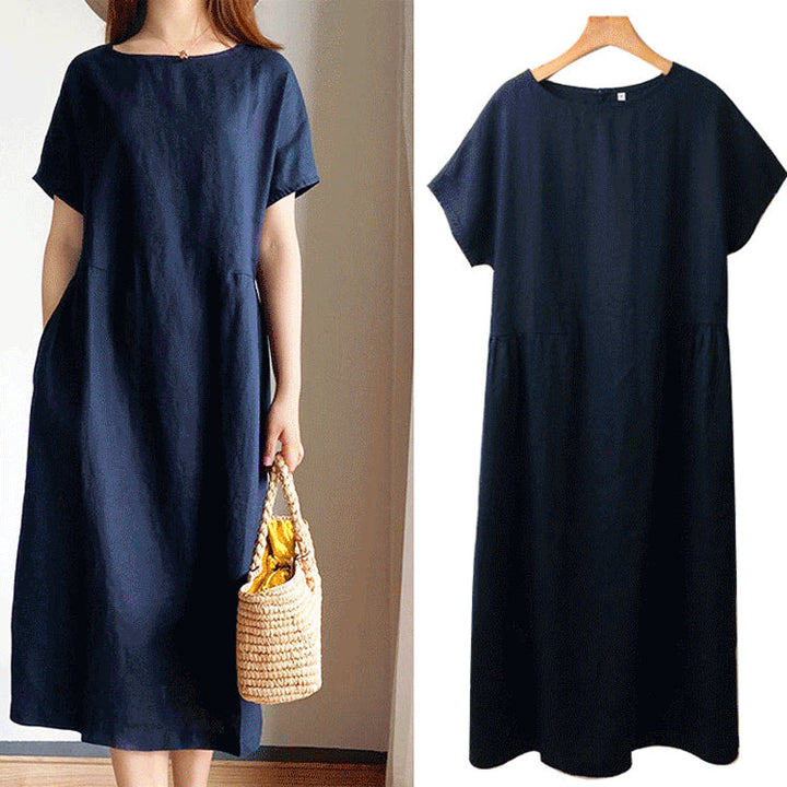 Japanese Style Linen Cotton Dress（🔥Buy 2 Free Shipping🔥）