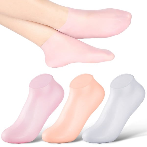 (ACHETER 3 ÉCONOMISEZ 20%🔥) -Chaussettes en silicone pour soins des pieds pour femmes 