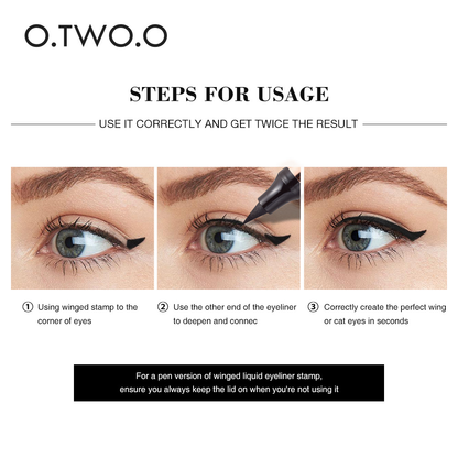 waterproof SMUDGE PROOF eyeliner