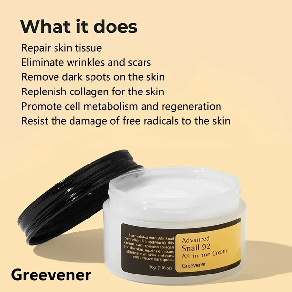 Greevener Korean Snail Collagen Lifting Firming Cream