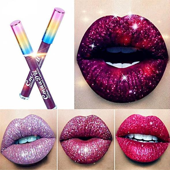 GLITTER WATERPROOF LONG LASTING LIP GLOSS