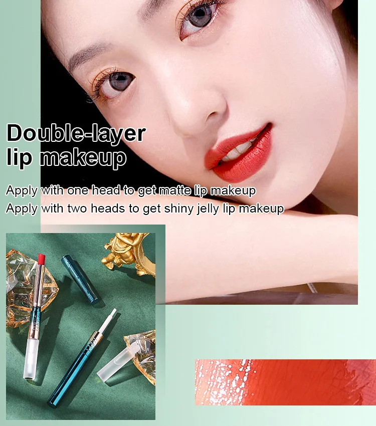 Double head raincoat lipstick