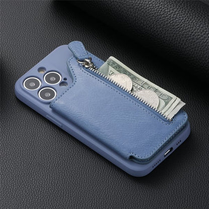 🔥Hot Sale 49% OFF🔥Magnetic Liquid Silicone Shell With Zipper Wallet（BUY 2 FREE SHIPPING）