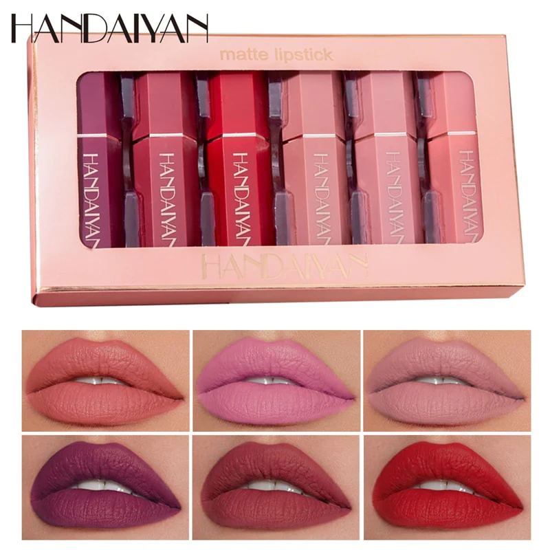 Handaiyan Kit Waterproof Long Wear Matte Lipstick