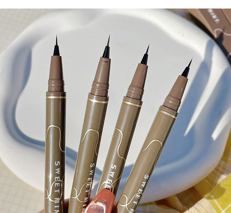 Quick Drying Waterproof Superfine Eyeliner Pen