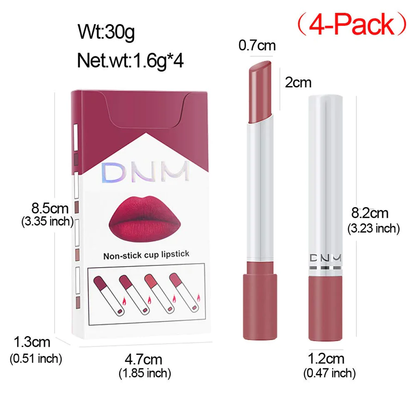 4PCS E PIPE COLOR CHANGING CIGARETTE LIPSTICK SET