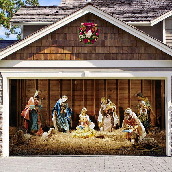 Last Day Sale 49% OFF - Christmas 2024 Garage Door Decoration