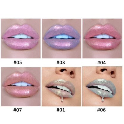 Mermaid Colorful Long Lasting Shiny Color Pearl Shimmer Lipstick